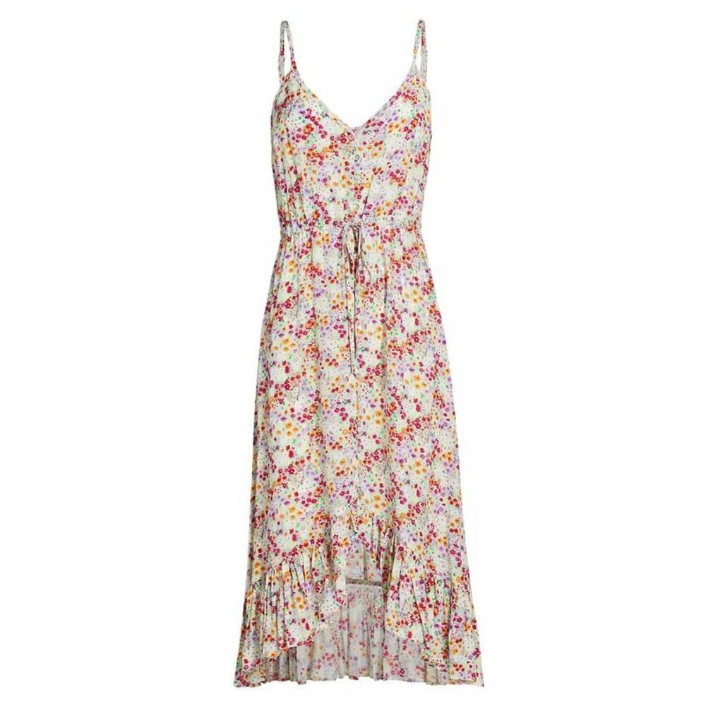 Rails Frida Floral Midi Sun Dress Fleur S NWT Resort Wear Festival Coastal - Picture 8 of 9